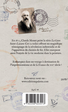 Les carnets de l'art, La Gare Saint-Lazare de Claude Monet