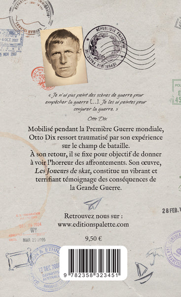 Les Joueurs de skat d'Otto Dix