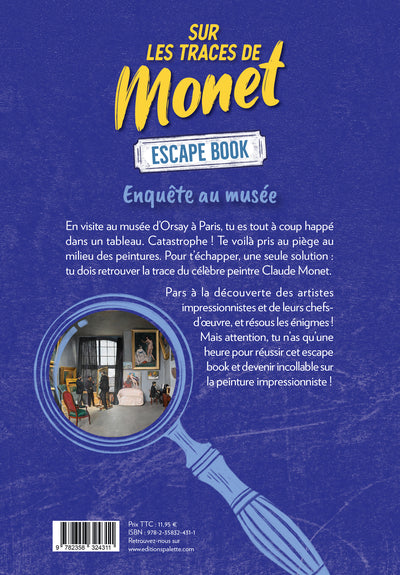 Sur les traces de Monet - Escape book