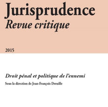 Jurisprudence - Revue critique 2015