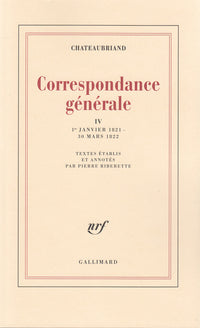 Correspondance générale