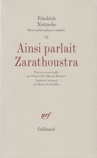 Ainsi parlait Zarathoustra