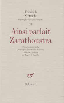 Ainsi parlait Zarathoustra