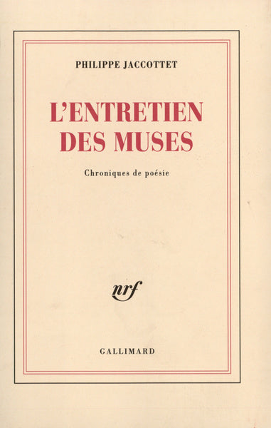 L'entretien des muses