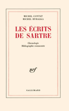 Les écrits de Sartre