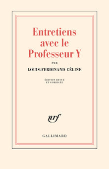 Entretiens avec le Professeur Y