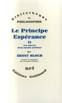 Le principe espérance