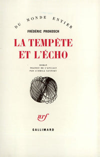 la tempête et l'écho