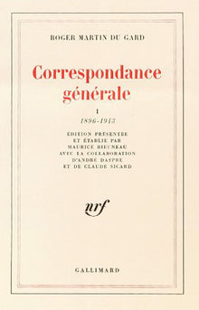 Correspondance générale
