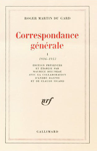 Correspondance générale