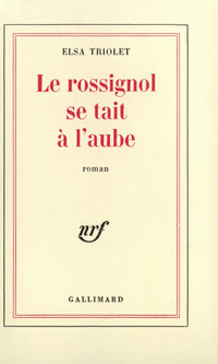 Le rossignol se tait à l'aube