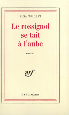 Le rossignol se tait à l'aube