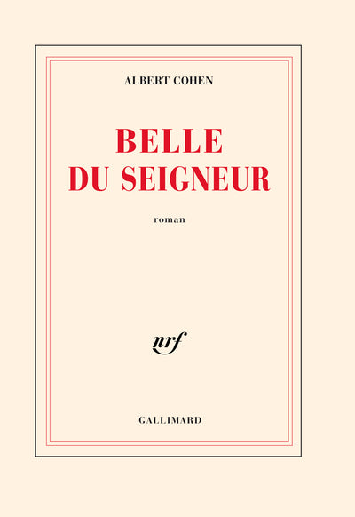 Belle du Seigneur