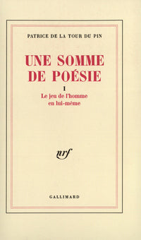 Une somme de poésie