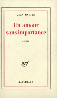 Un amour sans importance
