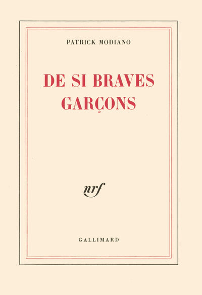 De si braves garçons