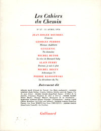 Les Cahiers du Chemin