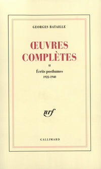Œuvres complètes