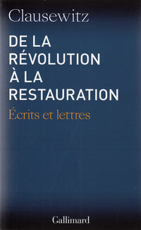 De la révolution à la restauration