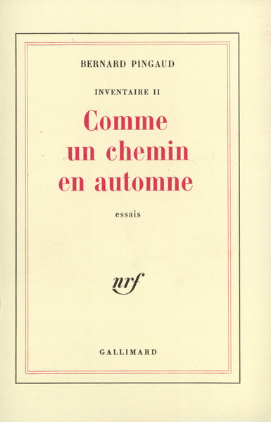 Comme un chemin en automne