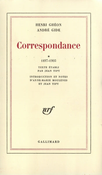 Correspondance I et II