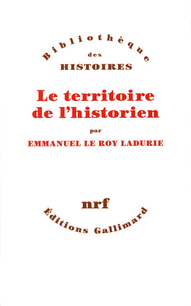 Le Territoire de l'historien