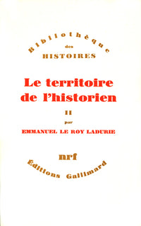 Le territoire de l'historien