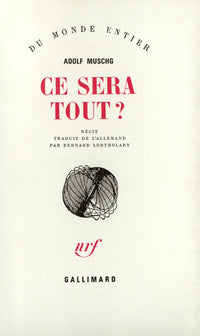 Ce sera tout ?