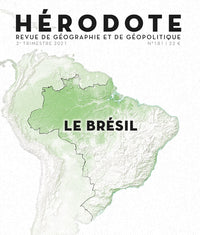 Hérodote numéro 181 - Le Brésil
