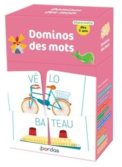Récré en boîte - Dominos des mots