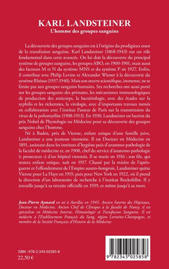 Karl Landsteiner: L'homme des groupes sanguins