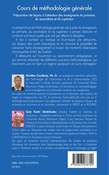 Cours de méthodologie générale