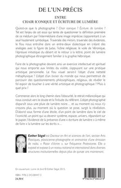 De l'un-précis: Entre chair iconique et écriture de lumière