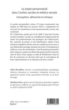 Le projet personnalisé dans l'action sociale et médico-sociale