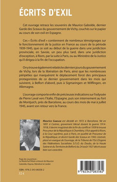 Ecrits d'exil