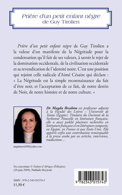 <em>Prière d'un petit enfant nègre</em> de Guy Tirolien