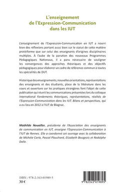 L'enseignement de l'Expression-Communication dans les IUT