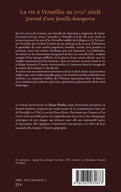 La vie à Versailles au XVIIIe siècle