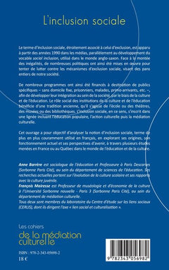 L'inclusion sociale: Les enjeux de la culture et de l'éducation