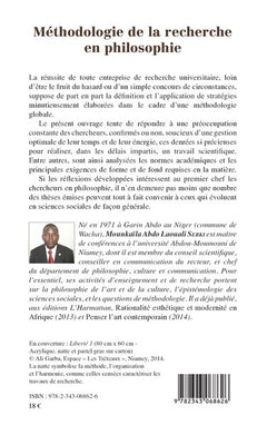 Méthodologie de la recherche en philosophie