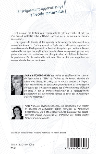 Enseignement-apprentissage à l'école maternelle