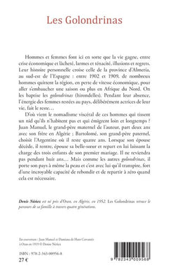 Les golondrinas ou les trois soeurs d'Alméria
