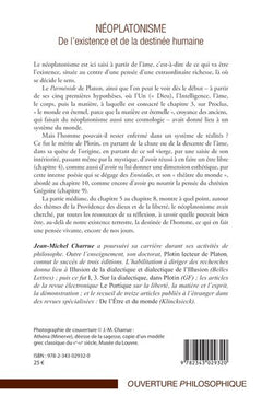Néoplatonisme: De l'existence et de la destinée humaine