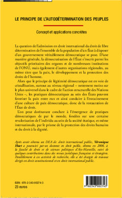 Le principe de l'autodétermination des peuples
