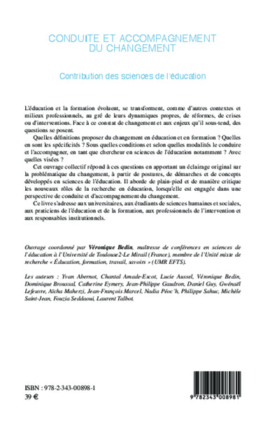 Conduite et accompagnement du changement