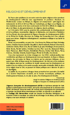 Religions et développement: Mutations en Afrique et au sud de la Méditerranée