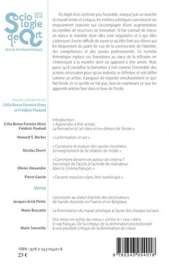 L'art d'être artiste