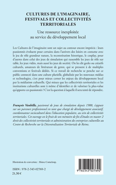 Cultures de l'imaginaire, festivals et collectivités territoriales