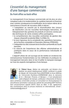 L'essentiel du management d'une banque commerciale