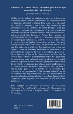 Les métiers de la santé face aux industries pharmaceutique, agroalimentaire et chimique